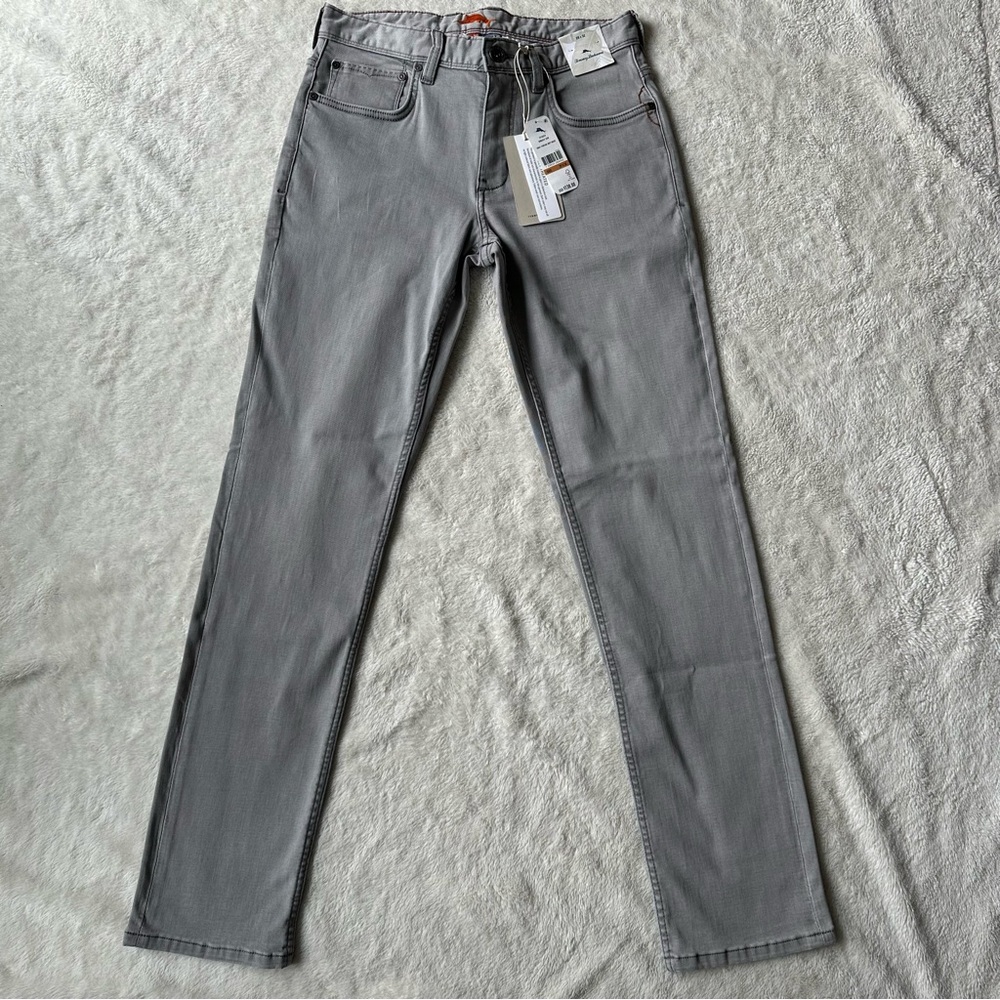 Tommy Bahama Boracay Jeans Vintage Grey Wash Sz 29x32 NWT Soft Denim